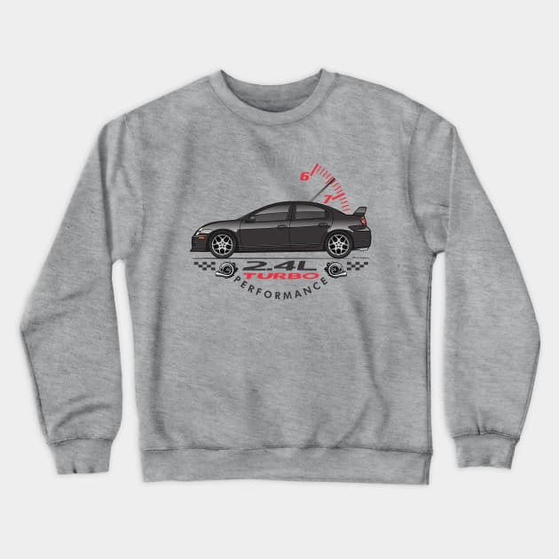 Performance Black Crewneck Sweatshirt by JRCustoms44